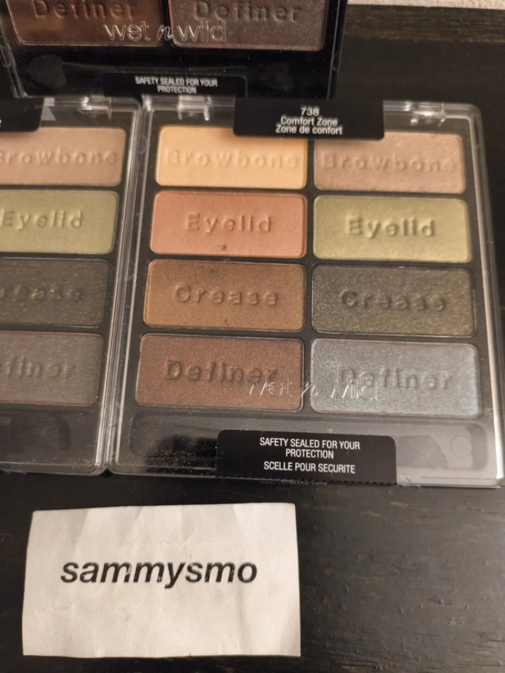 Wet n Wild Coloricon Eyeshadow Collection 738 Comfort Zone x3